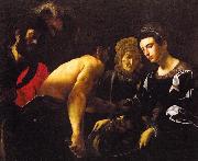 CARACCIOLO, Giovanni Battista Salome g oil painting